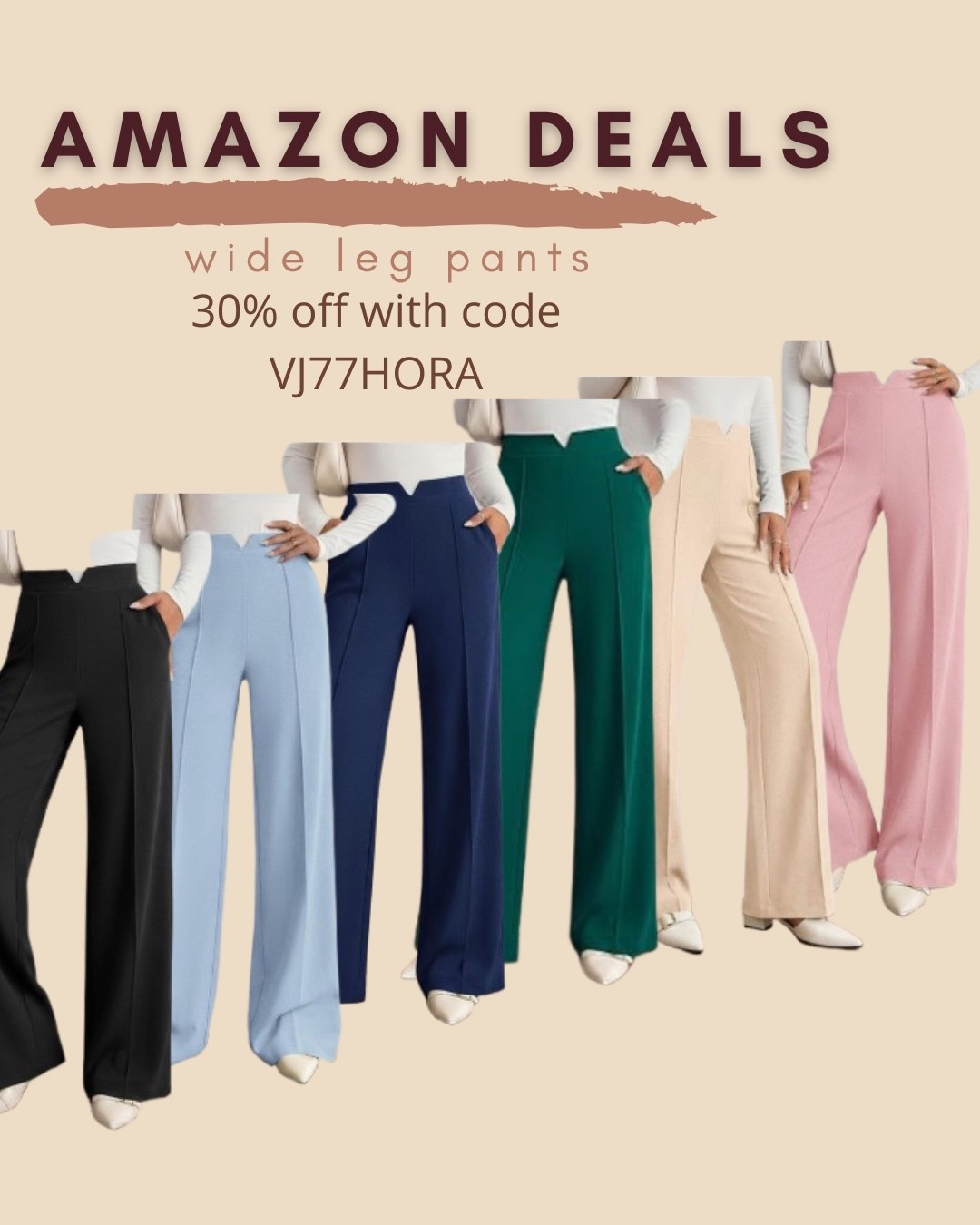 $18 ends 6/14

Amazon fashion
Amazon deals
Wide leg pants

#LTKSaleAlert