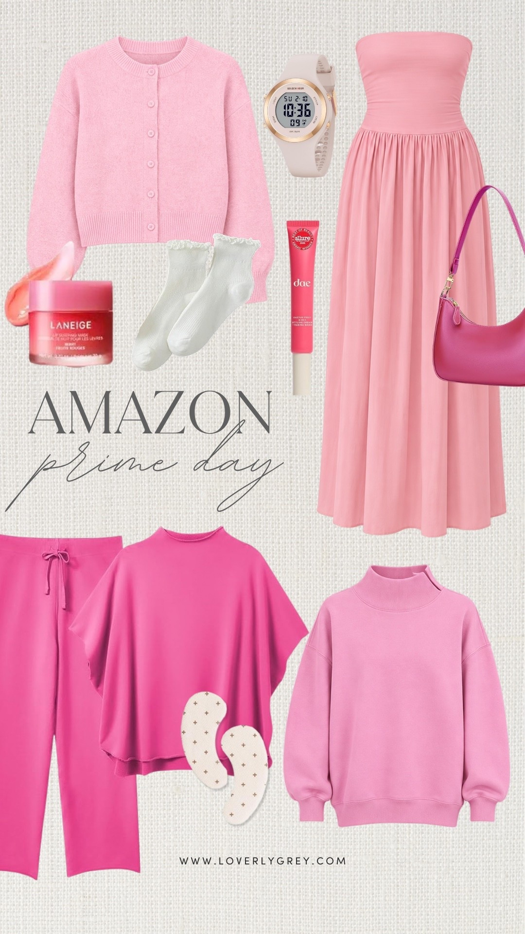Love these Prime day finds! I found cute pink pieces, cozy sets, beauty favorites, accessories, and comfy Amazon finds perfect for fall.