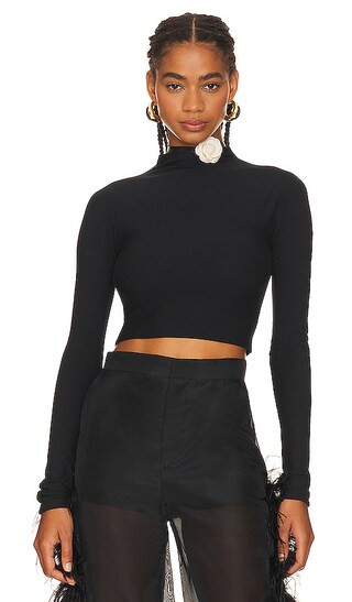 Dolman Long Sleeve Top in Black | Revolve Clothing (Global)