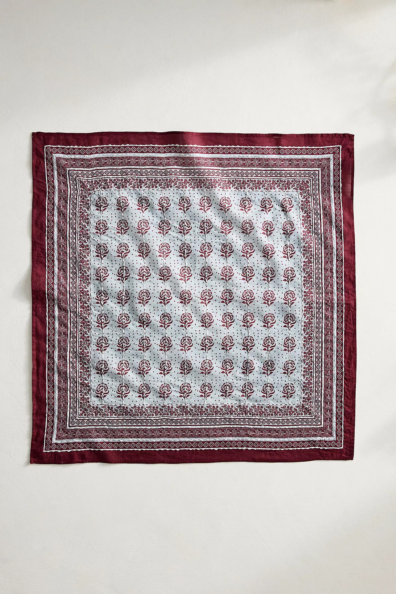 Embroidered Stitch Bandana | Anthropologie (US)