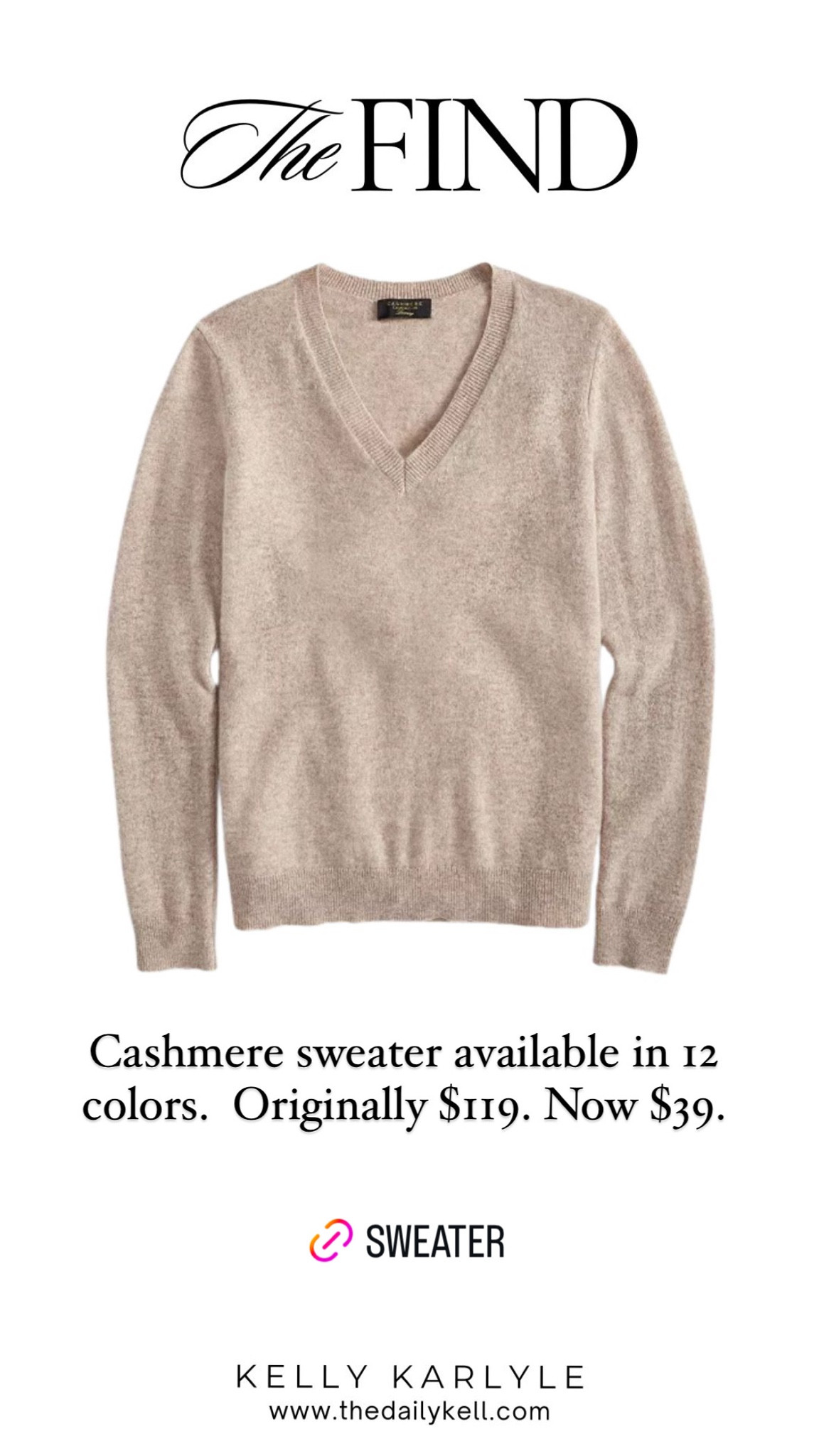 Cashmere for just $39?  Yes please 🤗

Available in 12 colors.   Great holiday gift idea.  On sale for #blackfriday 

#LTKCyberWeek #LTKHoliday #LTKFindsUnder50