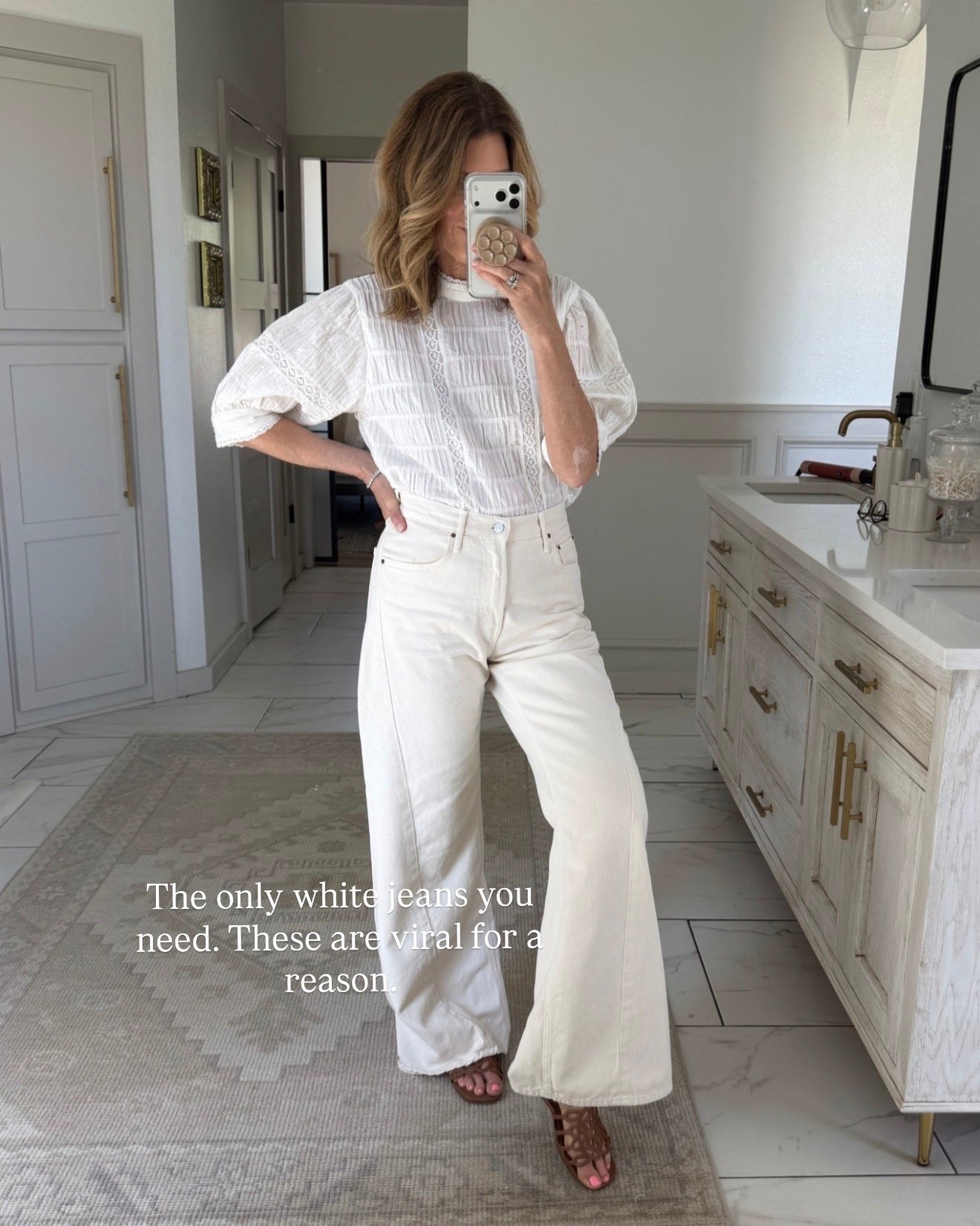 Size 27 lemon twist and size medium top

#LTKOver40 #LTKootd