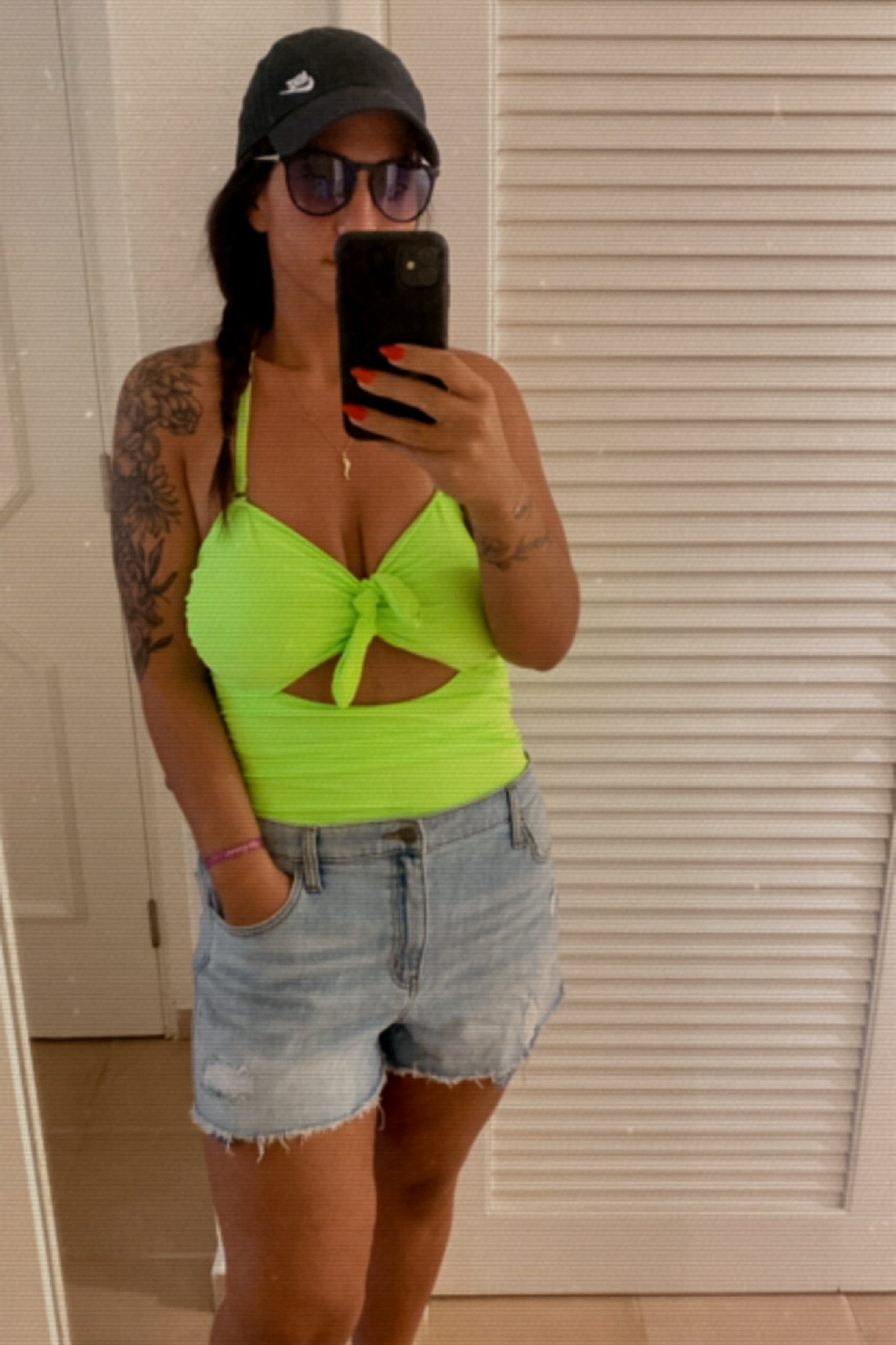 Midsize flattering one-piece swimsuit 💚🌴 

#LTKstyletip #LTKmidsize #LTKSeasonal