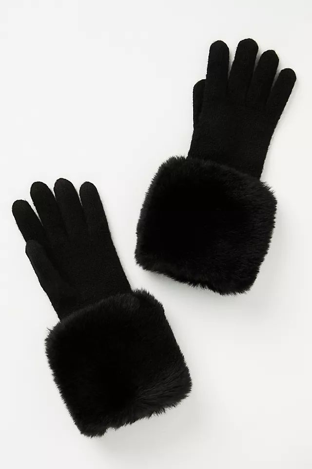 Fur Cuff Gloves | Anthropologie (US)