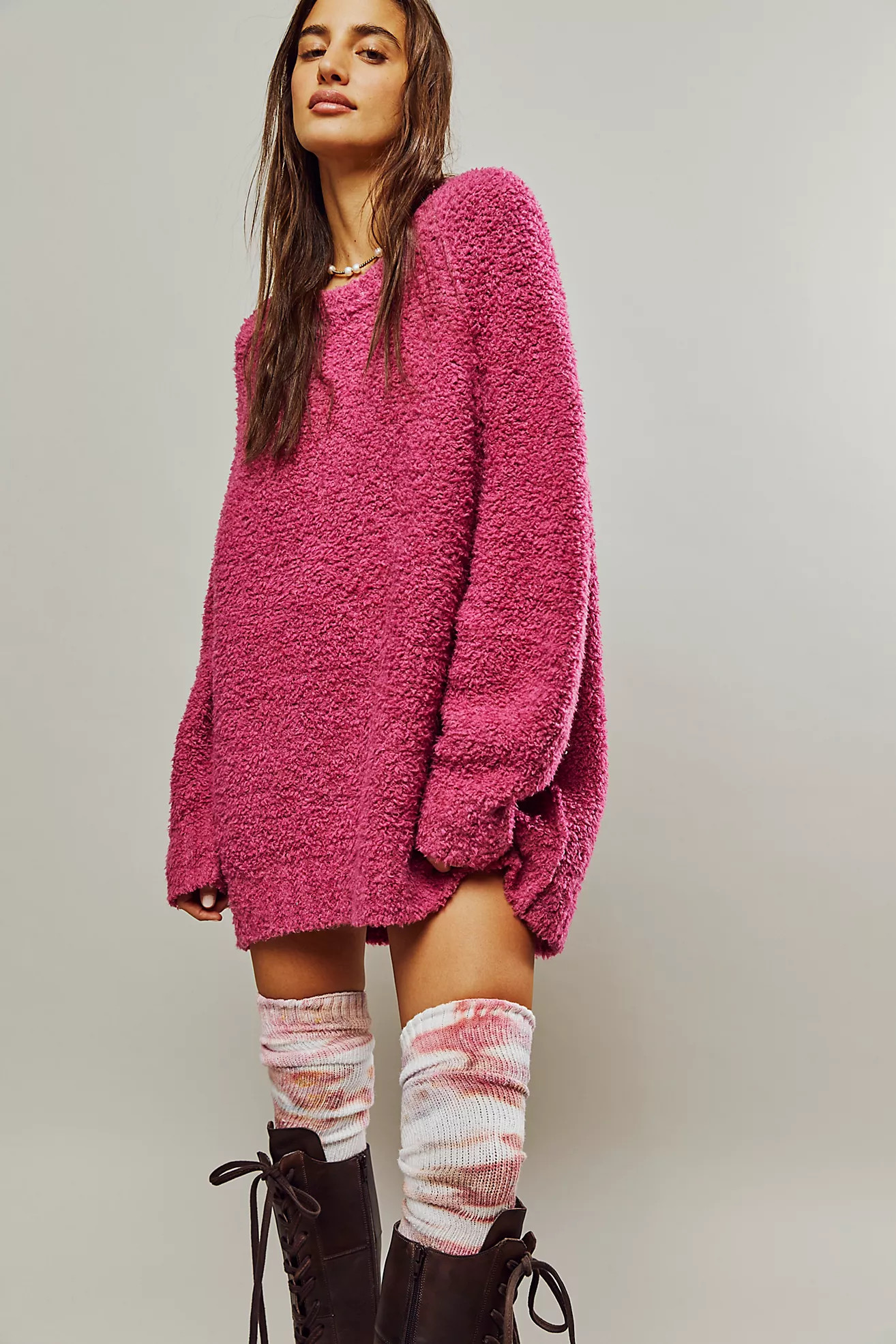 Teddy Sweater Tunic | Free People (Global - UK&FR Excluded)