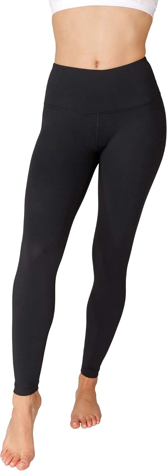 90 Degree By Reflex High Waist Power Flex Tummy Control Leggings | Amazon (US)