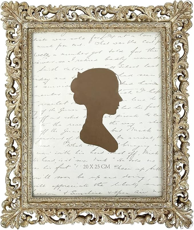 Sunlit Vintage Picture Frame 8x10 Inch, Luxury Antique Photo Frames with Glass Front, Photo Displ... | Amazon (US)