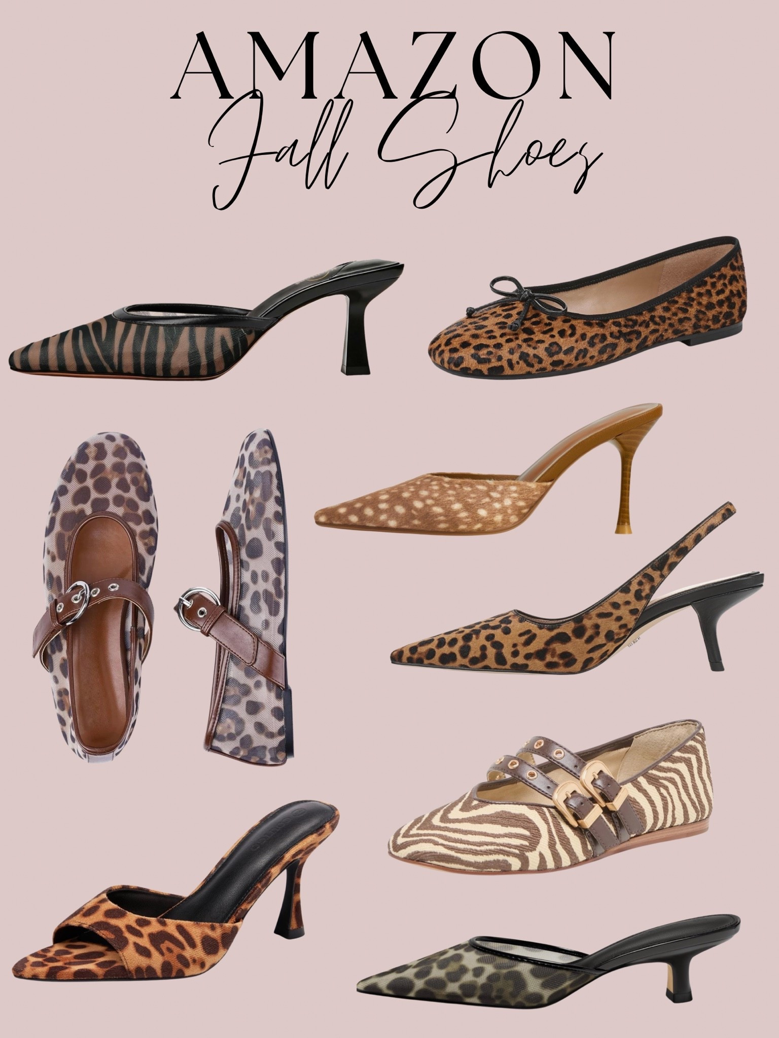 Leopard shoes, animal print shoes, Amazon leopard print shoes, leopard flats, leopard heels, zebra print shoes

#LTKSaleAlert #LTKSeasonal #LTKNYFW