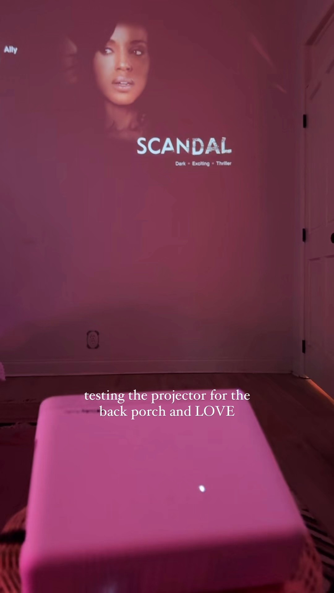 movie night just got better!!!!!