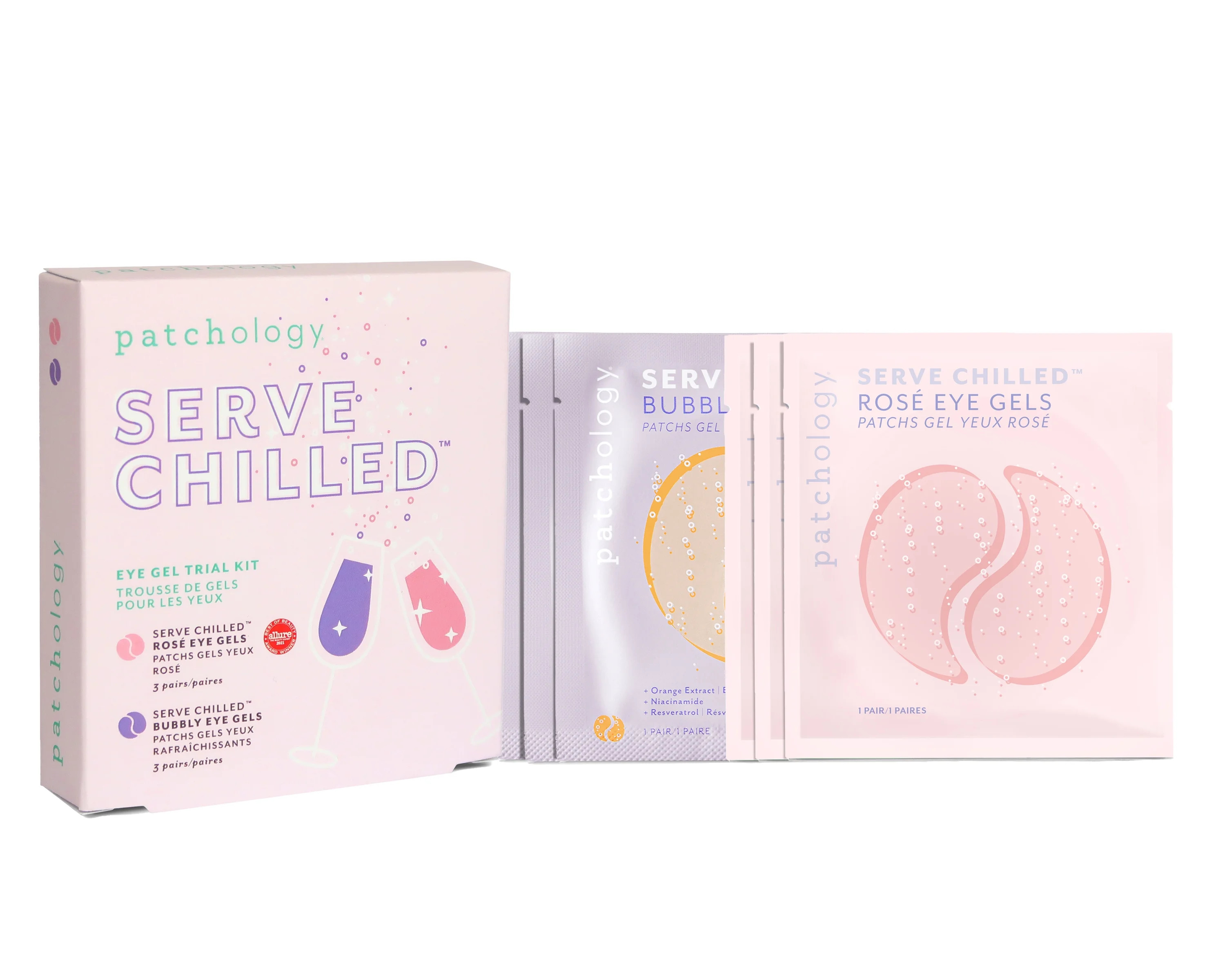 Patchology SERVE CHILLED Eye Gel Trial Kit, 6 pairs/Box | Walmart (US)