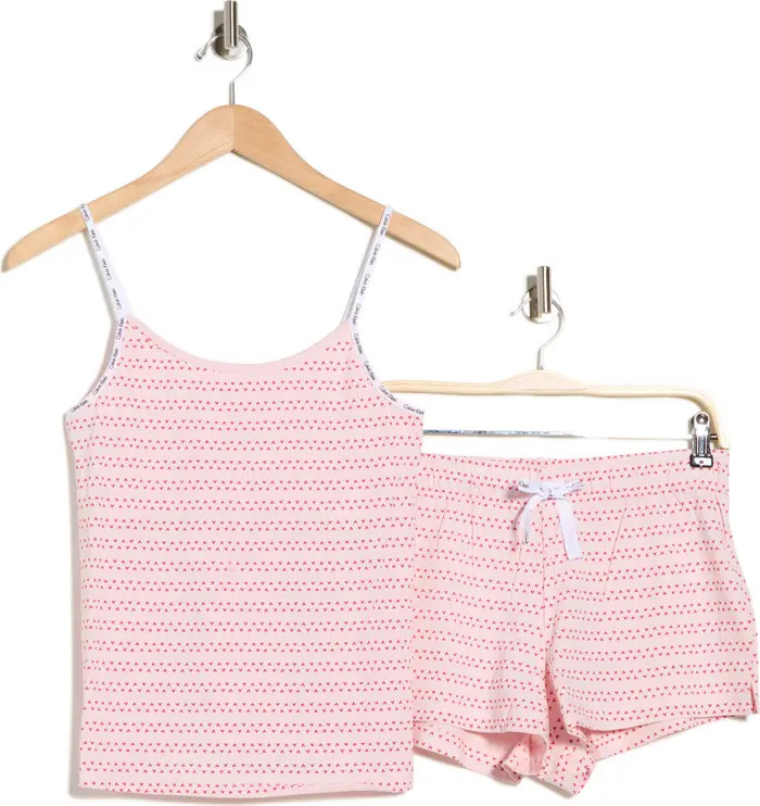 Calvin Klein Stretch Cotton Camisole & Shorts Pajamas | Nordstromrack | Nordstrom Rack