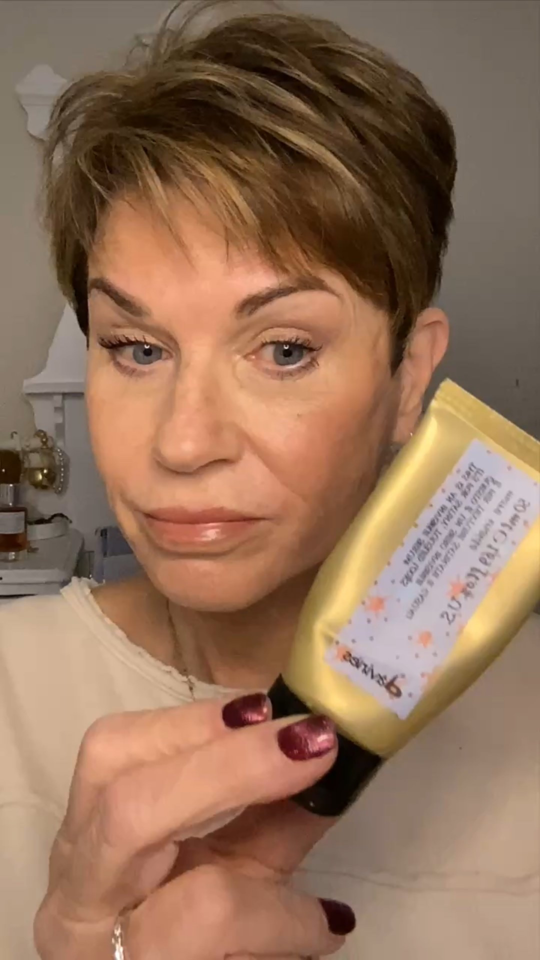 For that Messy, piecy look Pixie
Pea size is all it takes to get that soft volume , piecy and shine back  

#LTKFindsUnder50 #LTKOver40 #LTKBeauty