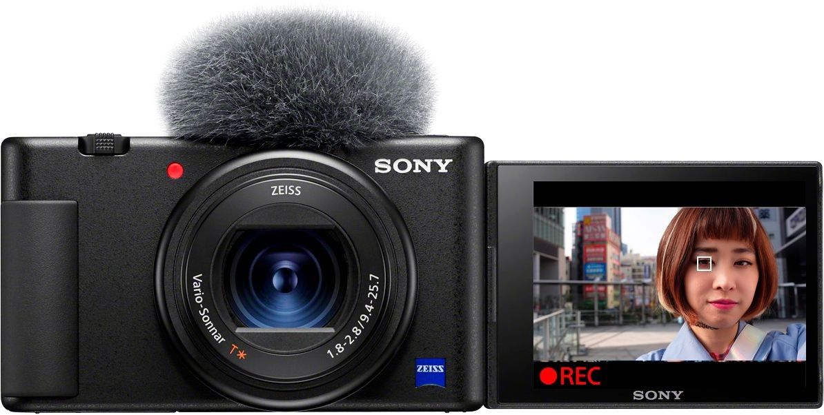 Sony ZV-1 20.1-Megapixel Digital Camera for Content Creators and Vloggers Black DCZV1/B - Best Bu... | Best Buy U.S.