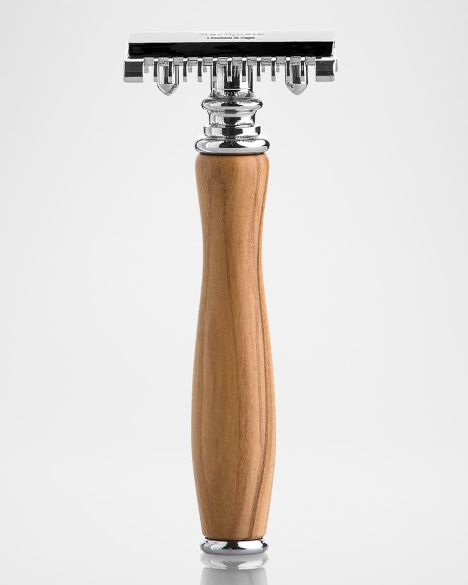 Carthusia Men's Salone da Barba Double-Edge Safety Razor | Neiman Marcus