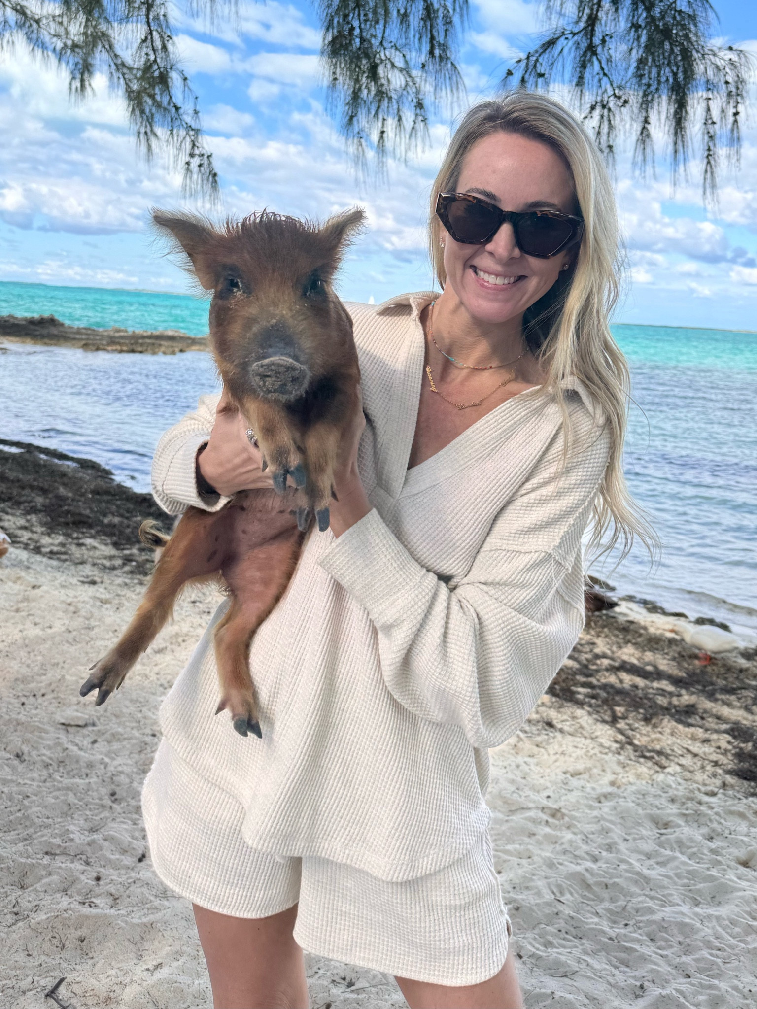 🐽🐽🐽  not PJs but could be  


#LTKtravel #LTKswim #LTKfindsunder50