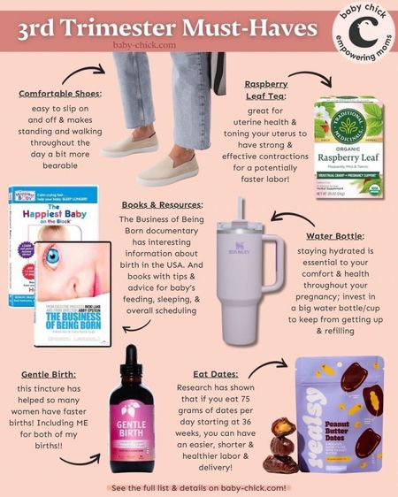 Here are a few of our favorite 3rd trimester must-haves that we feel every woman should have to help her have the best and most enjoyable 3rd trimester.🤰✨💫 #pregnancy #pregnancymusthaves

#LTKfamily #LTKbaby #LTKbump