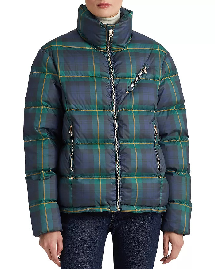 Plaid Puffer Coat | Bloomingdale's (US)