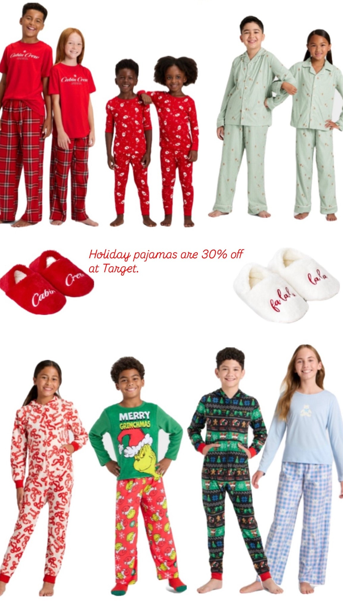 Holiday pajamas for kids on sale. 

#LTKKids #LTKHoliday #LTKSaleAlert