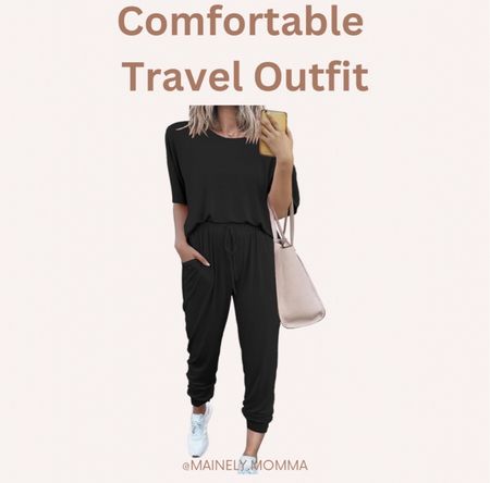 Comfortable travel outfit

#travel #comfy #casual #comfortable #style #fashion #plane #trip #roadtrip #vacation #black #outfit #ootd #moms #momoutfit #stayathomemom #amazon #amazonfinds #bestsellers #popular #favorites #overallpick #trending #trends 

#LTKstyletip #LTKfitness #LTKtravel
