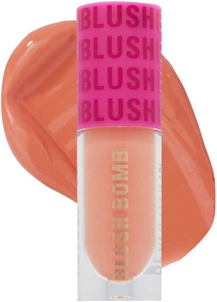 Revolution Beauty, Blush Bomb Cream Blusher, Lightweight Makeup & Creamy Formula for a Dewy Finis... | Amazon (US)