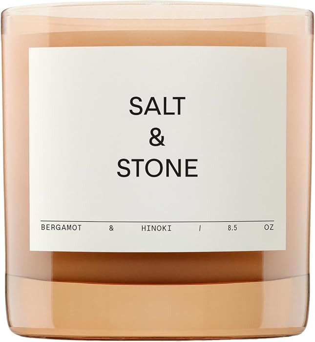SALT & STONE Scented Candle for Women & Men | Hand-Poured, Aromatic & Fragrant | Coconut & Soy Bl... | Amazon (US)