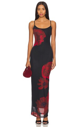 superdown Jobelle Maxi Dress in Black Multi from Revolve.com | Revolve Clothing (Global)