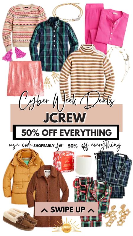 The best finds from JCREW all
50% off. Their sweaters and jackets are the best. I always order a size down or true to size. 



#LTKHoliday #LTKCyberweek #LTKGiftGuide