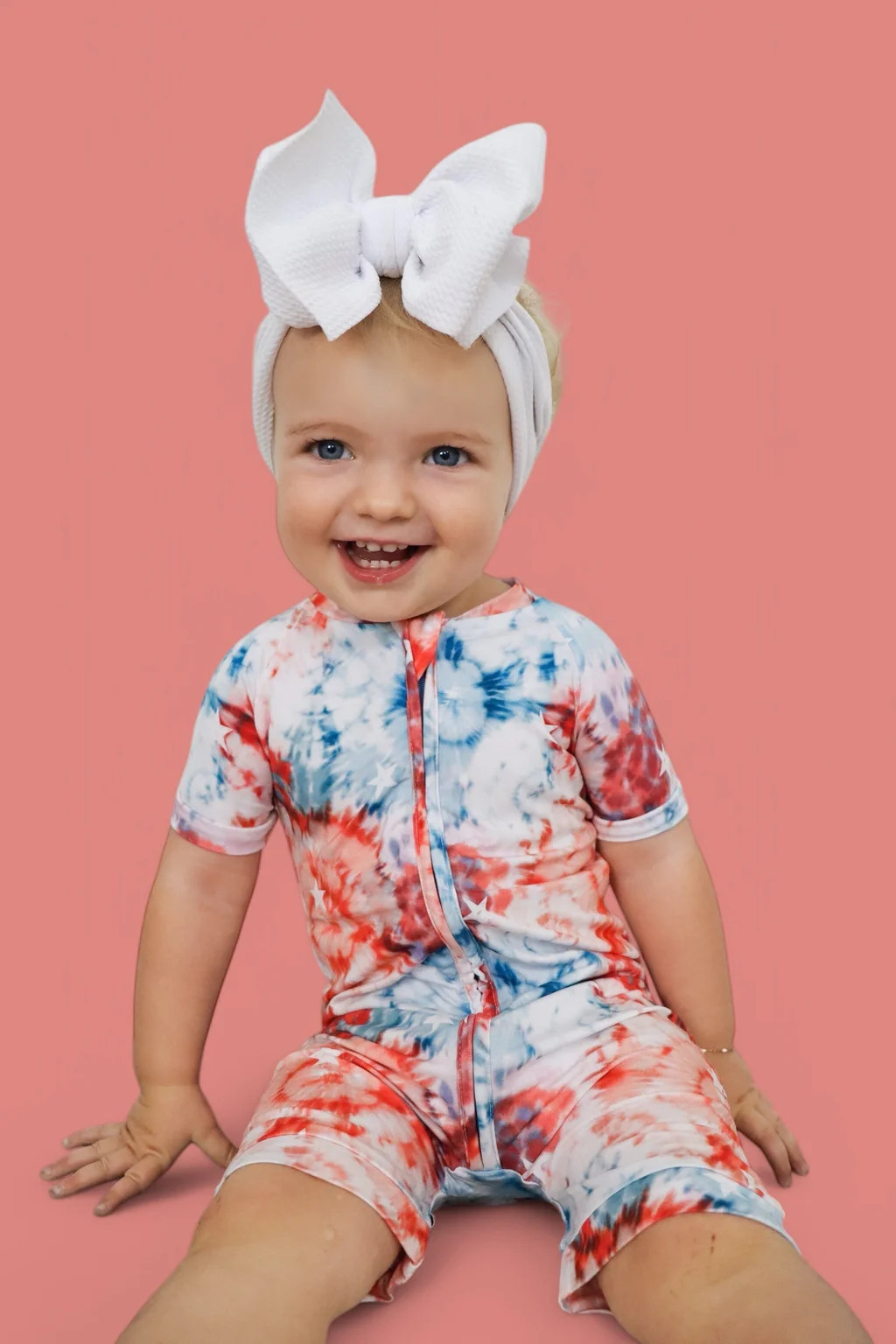 STARRY TIE DYE DREAM SHORTIE | Dream Big Little Co.