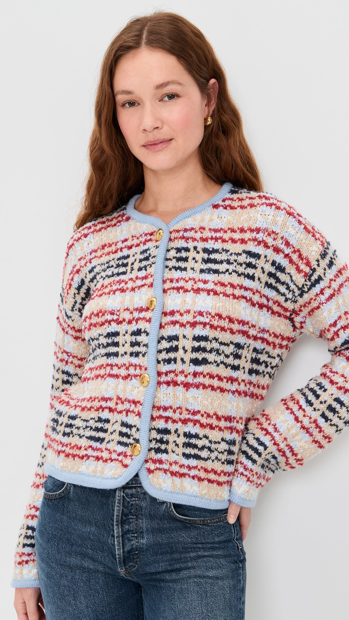 Textured Stripe Jacket | Shopbop