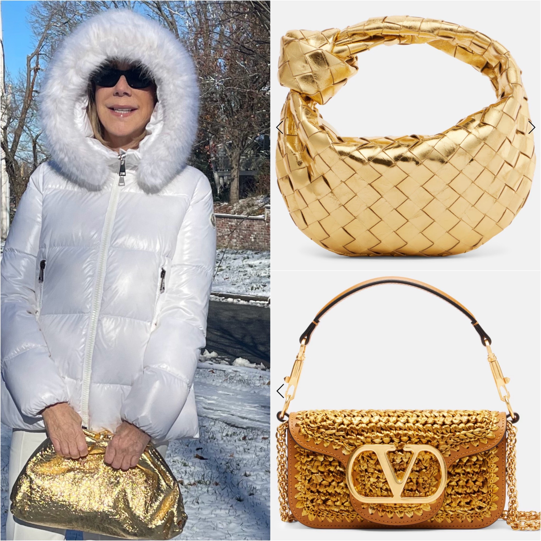 Can gold bags ever truly go out of style? In my opinion, never! Their timeless appeal has so much versatility, effortlessly pairing with everything from elegant dresses to casual jeans, making them the perfect addition to any wardrobe, with a look that stands the test of time.

#LTKOver40 #LTKSeasonal