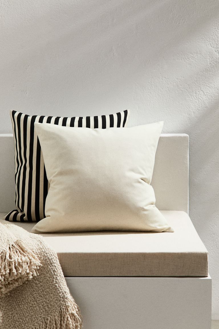 Outdoor Cushion Cover - Light beige - Home All | H&M US | H&M (US + CA)