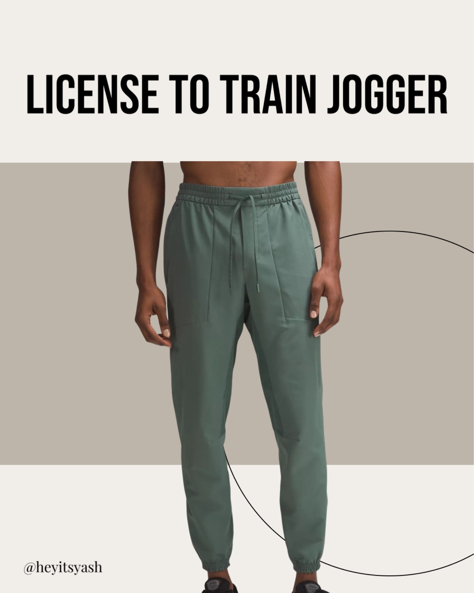 License to Train Jogger from lululemon, #Lululemon #men #Menswear #MensStyle #JOGGERS 

#LTKfamily #LTKfitness #LTKmens
