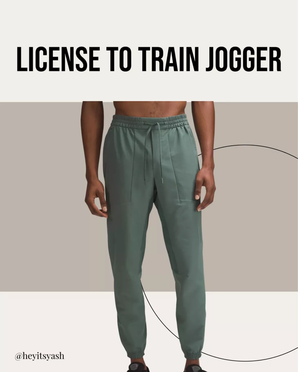 License to Train Jogger curated on LTK
