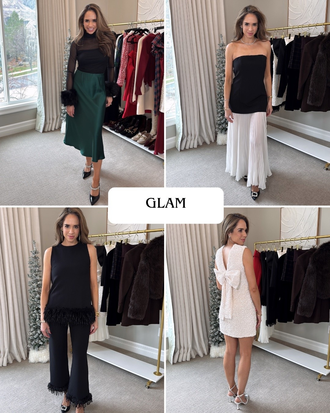 What’s your favorite 2025 Christmas outfit trend? 

#momstyle #christmasoutfits #holidayoutfitinspo #affordablefashion #holidaydress