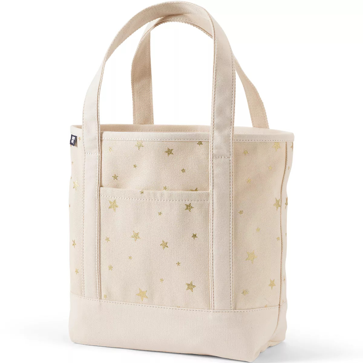 Medium Print 5 Pocket Open Top Canvas Tote Bag | Lands' End (US)