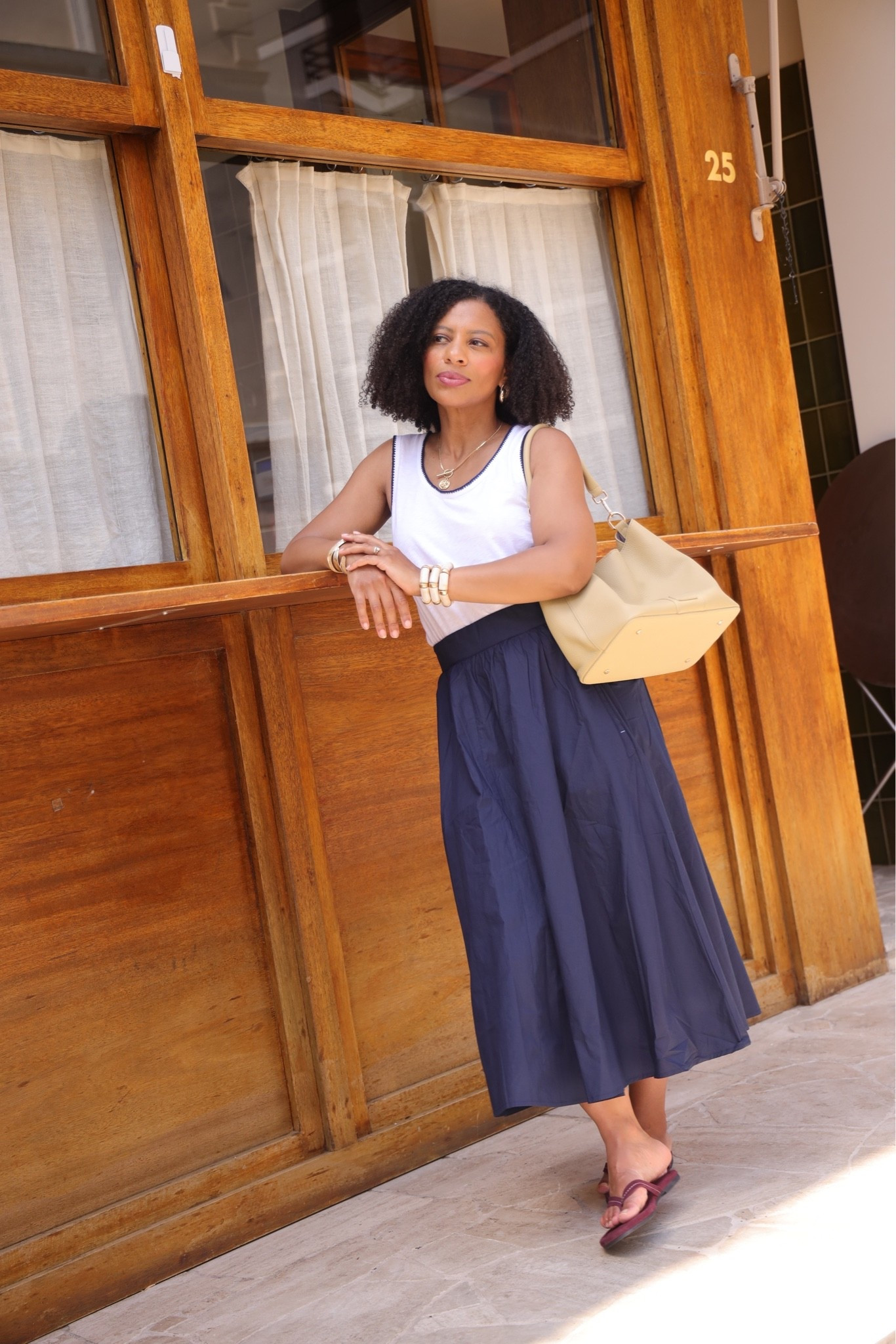 Petite summer outfit
White vest
Navy blue midi skirt

#LTKuk #LTKsummer #LTKpetite