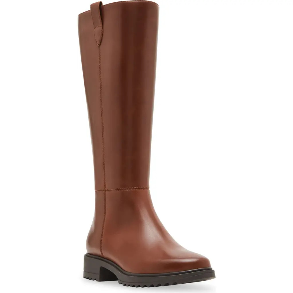 Blondo Calise Waterproof Platform Knee High Boot in Whiskey Leather at Nordstrom Rack, Size 7 | Nordstrom Rack