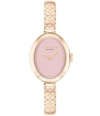 COACH Women's Sammy Quartz Analog Stainless Steel Logo Bracelet Watch | Dillard's | Dillard's