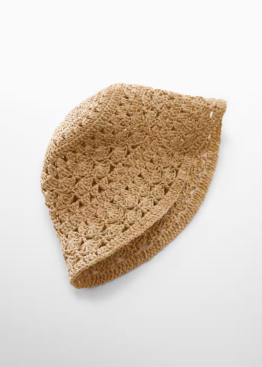 Natural fibre hat -  Women | Mango United Kingdom | MANGO (UK)