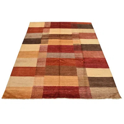 Gaidano One-of-a-Kind 8'2'' X 9'4'' New Age Wool Area Rug Red | Wayfair North America