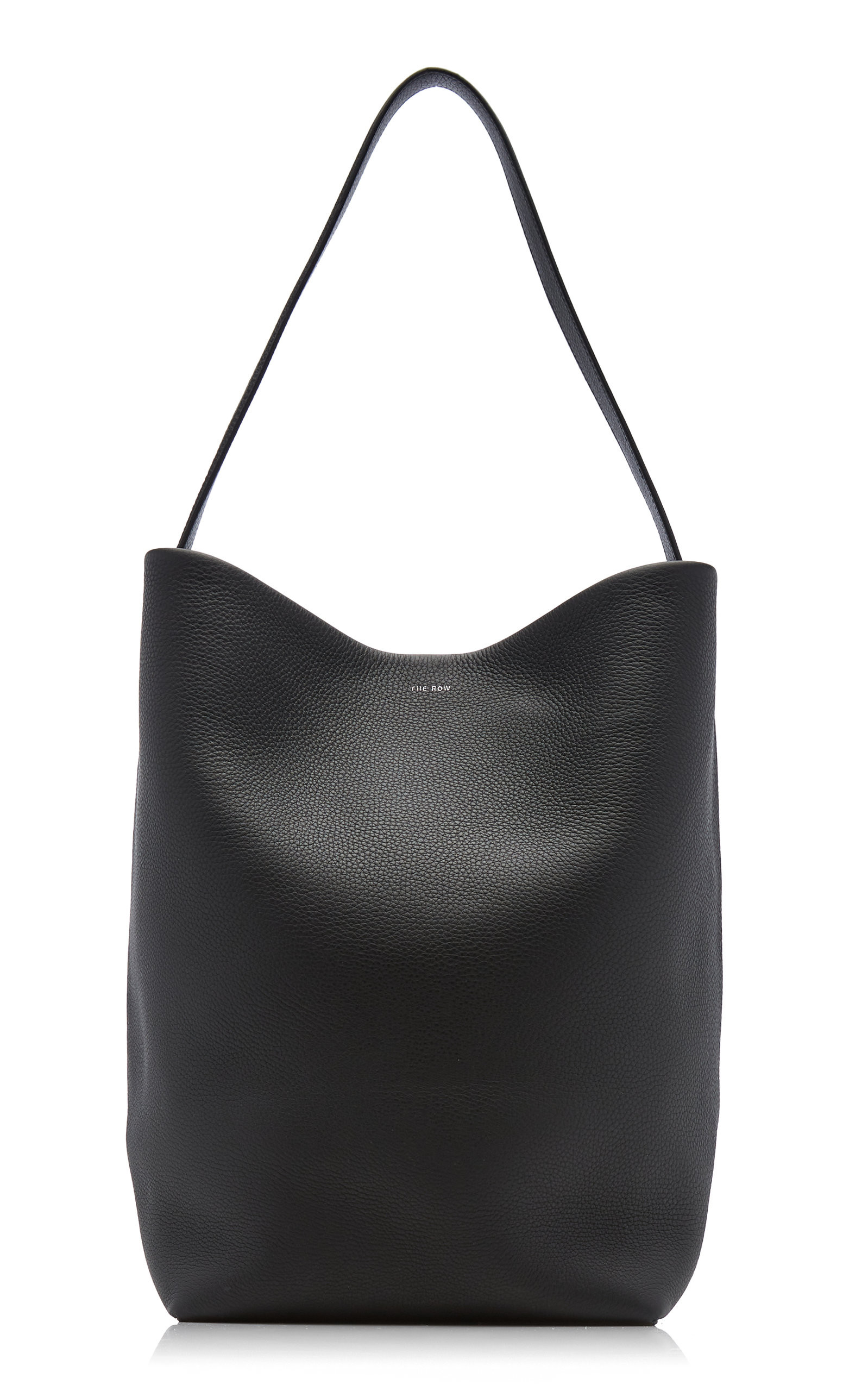 The Row - Large Park N/S Leather Tote Bag - Black - OS - Moda Operandi | Moda Operandi (Global)