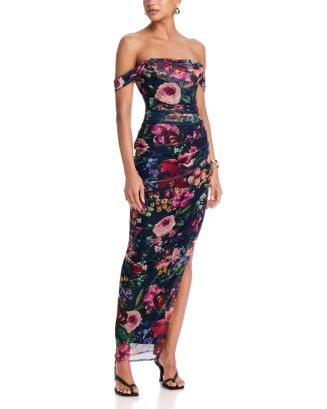 Floral Mesh Corset Dress - Exclusive | Bloomingdale's (US)
