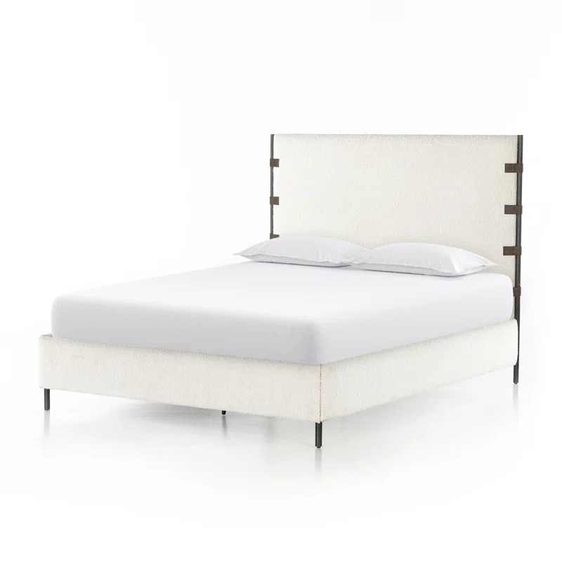 Amadeo Upholstered Metal Standard Bed | Wayfair North America