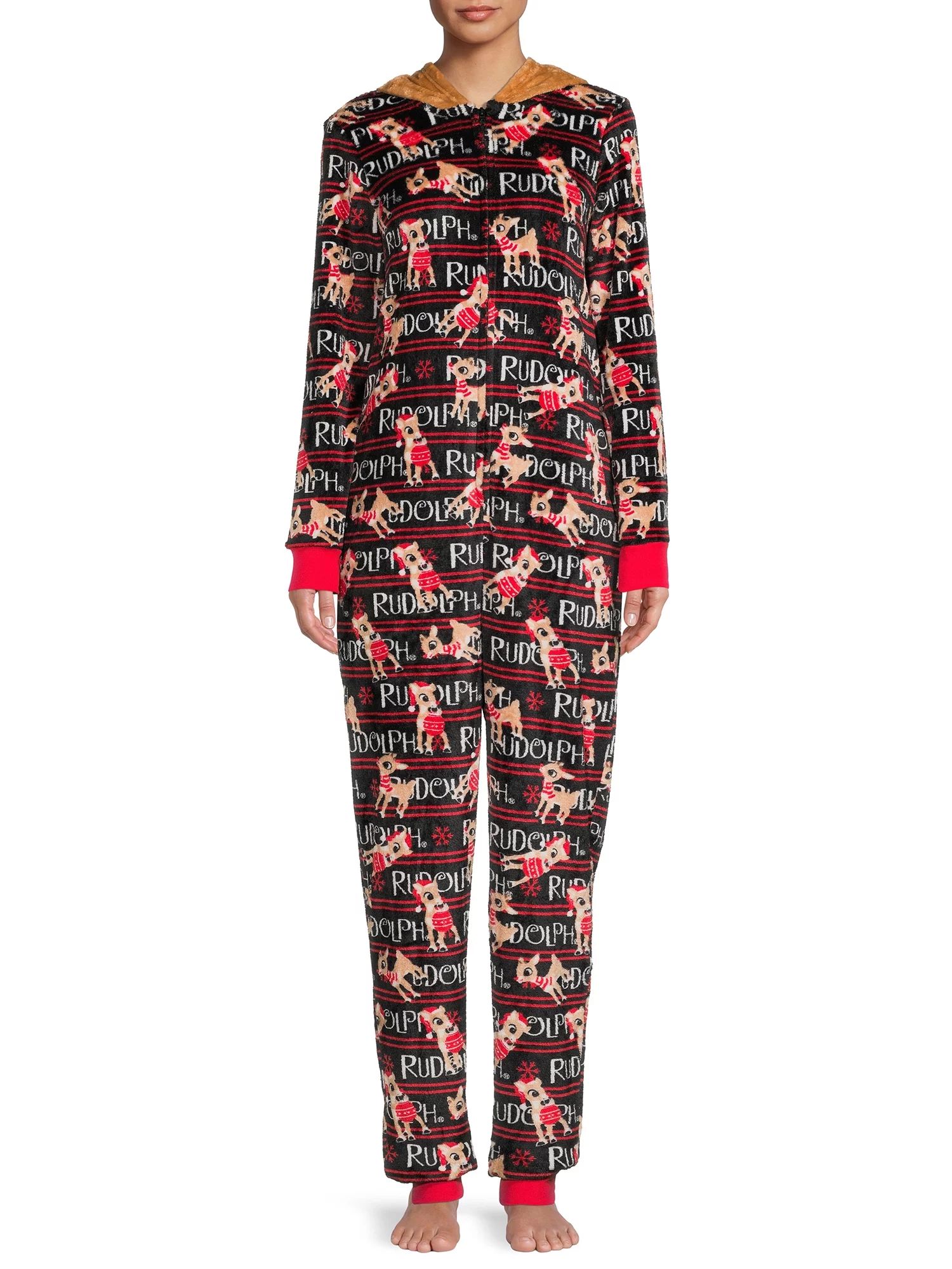 Rudolph Super Minky Union Suit w/pockets - Walmart.com | Walmart (US)