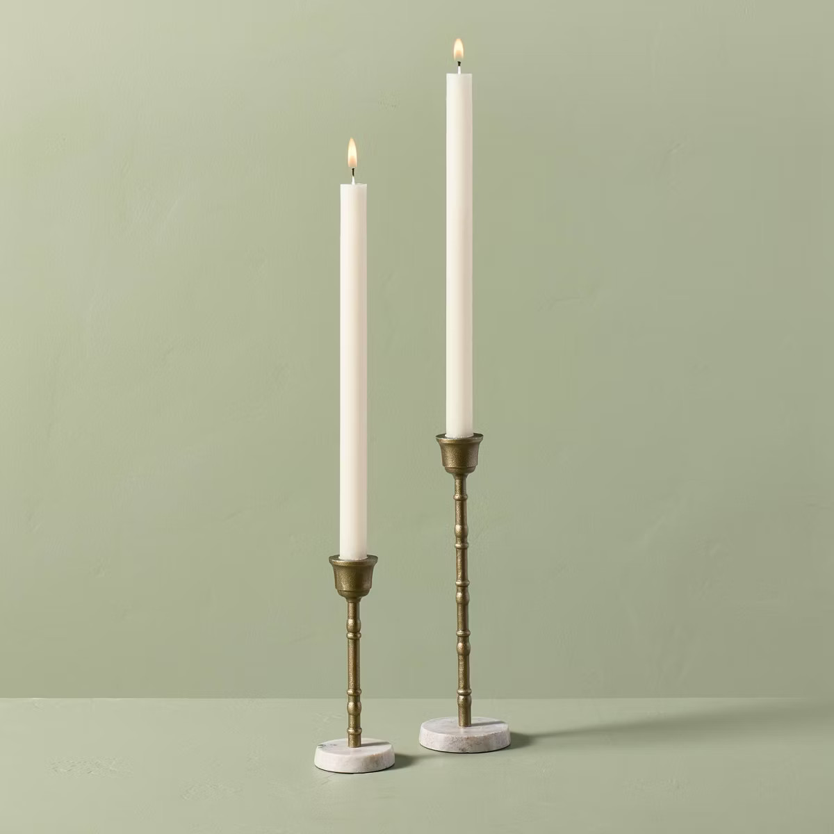 12" Taper Candle Cream (Set of 6) - Hearth & Hand™ with Magnolia | Target
