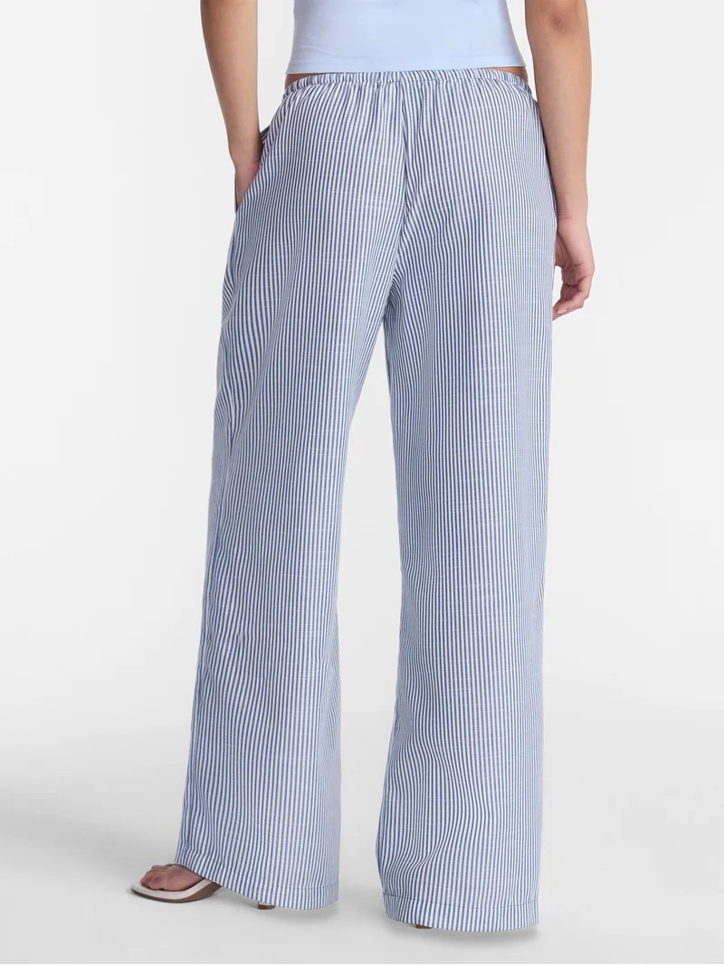 No Boundaries Drawstring Beach Pant, Women's and Women's Plus | Walmart (US)