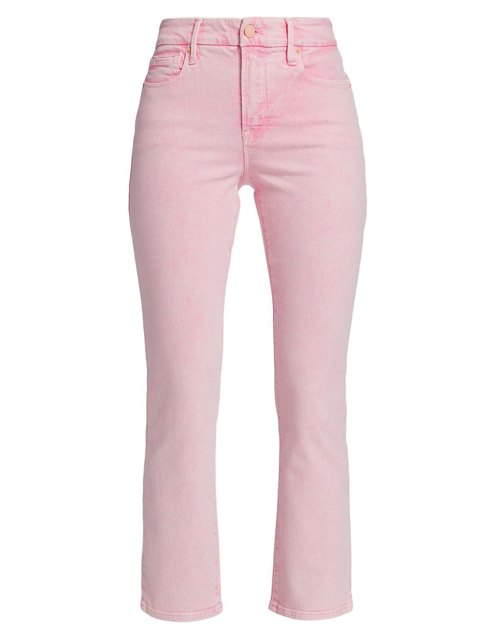 Good Legs Mid-Rise Straight-Leg Cropped Jeans | Saks Fifth Avenue