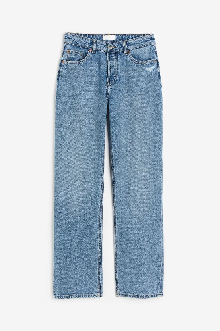 Straight High Jeans | H&M (US + CA)