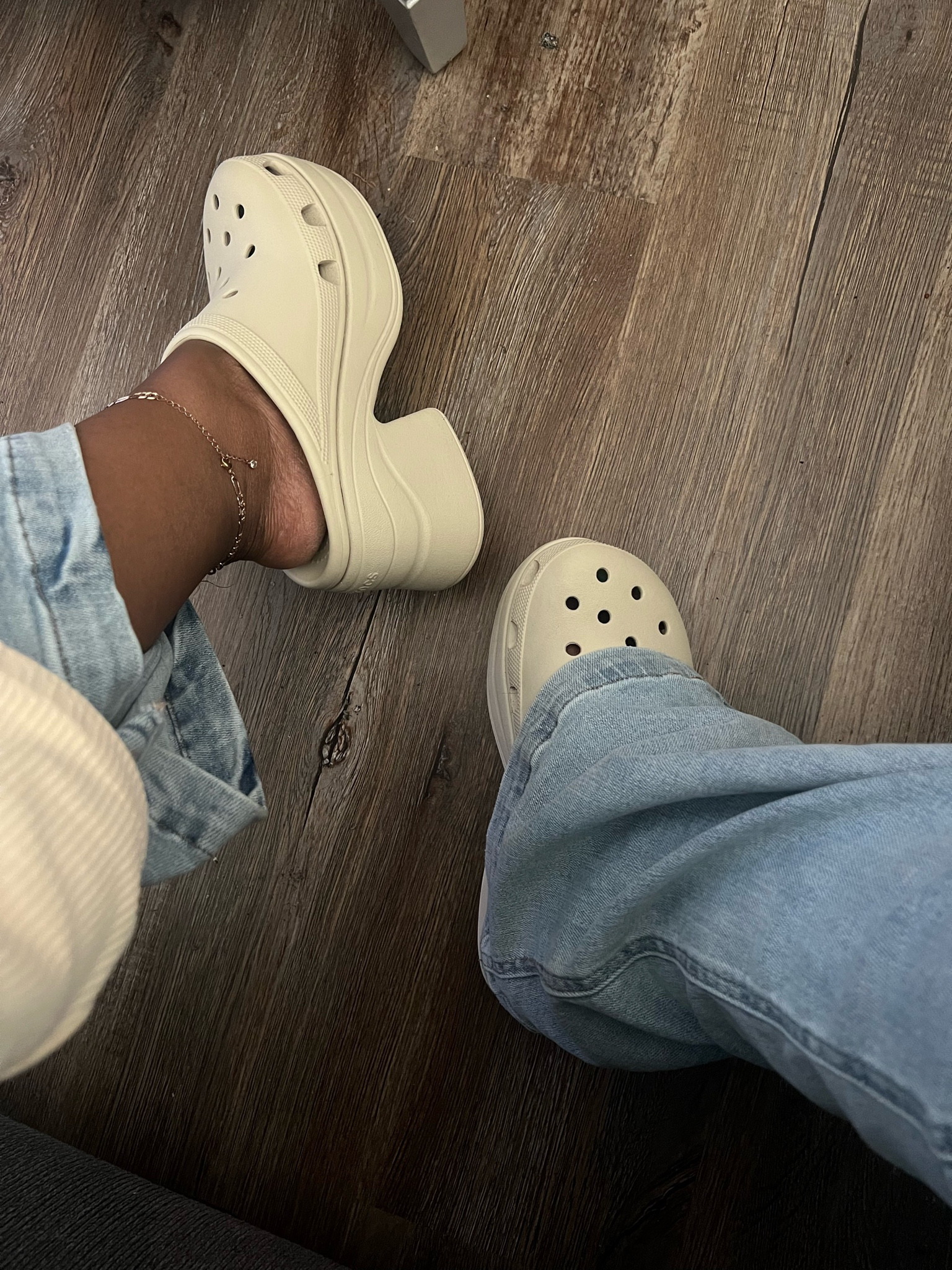 Chunky mule crocs my favs! 🩵

#LTKShoeCrush