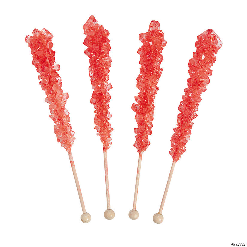 Rock Candy Lollipops - 12 Pc. | Oriental Trading Company